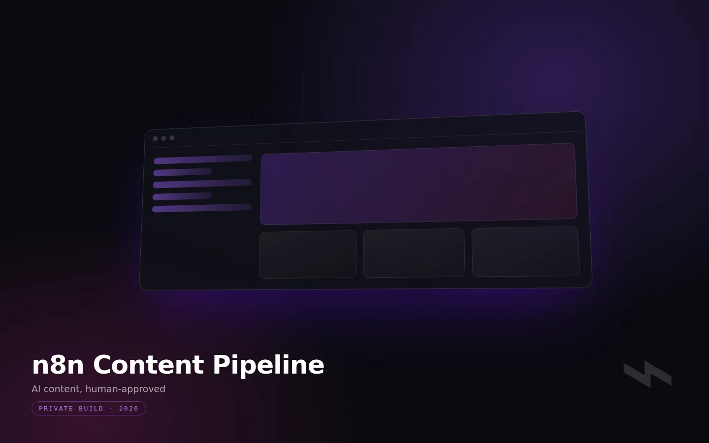 n8n Content Pipeline — screenshot